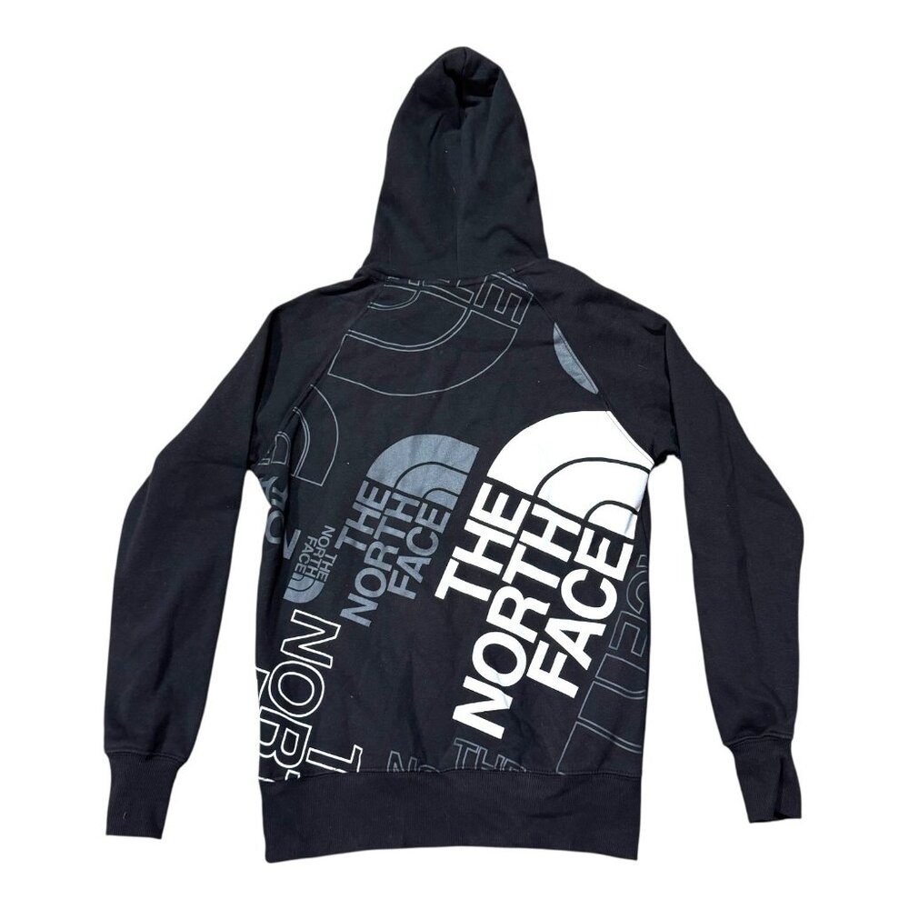 The North Face Womens Graphic Logo Pullover Hoodie Soft Womens XS Sweatshirt